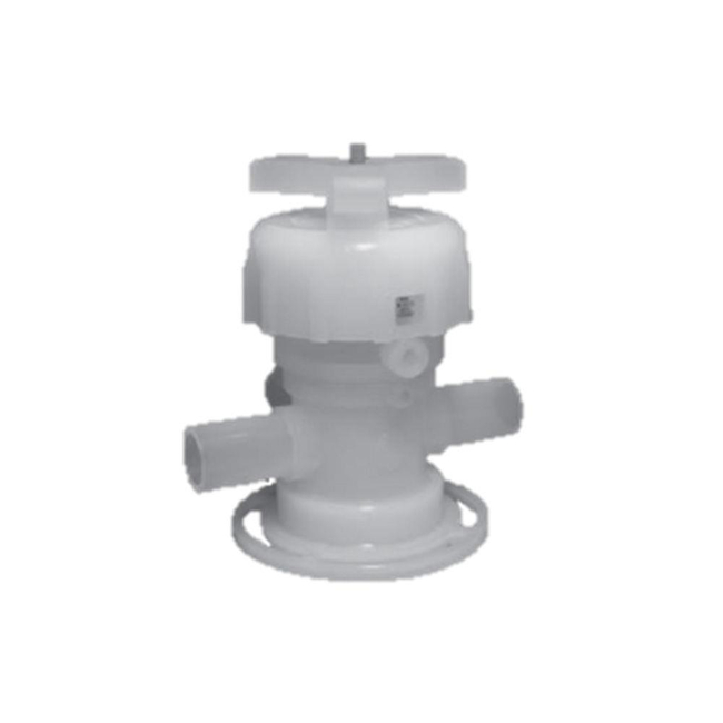 UHP PFA Manual Diaphragm (3/4 inch) 3-Way Valve – MV-16 Series